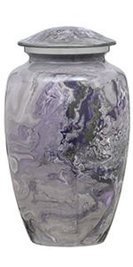 Cherry Wood Grain Finish Cremation Urn | Human Ashes Adult Memorial urn, Burial, Funeral Cremation Urns | 200 Cubic