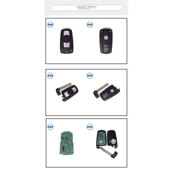 3 Buttons Keyless Remote Entry Car Key Fob FSK 315MHz 46 Chip Remote Key Fob