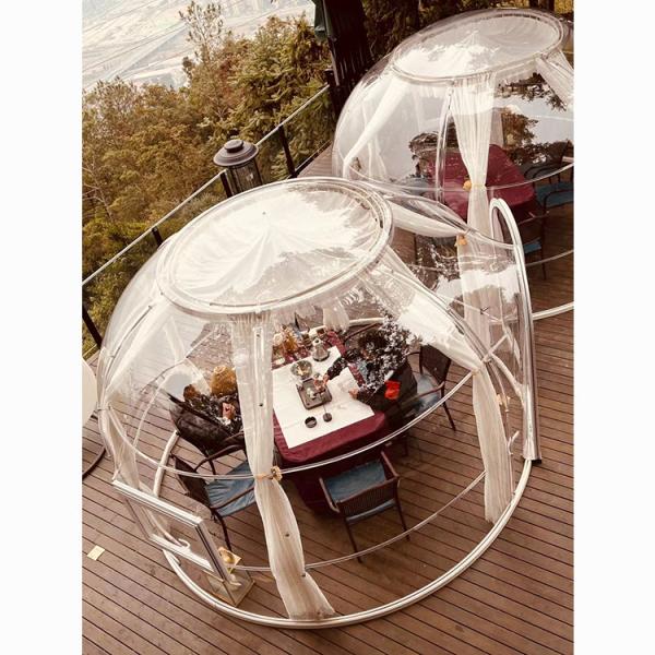 Clear Bubble Tents Precision Large Luxury Geodesic Transparent Outdoor Rohs Compliant