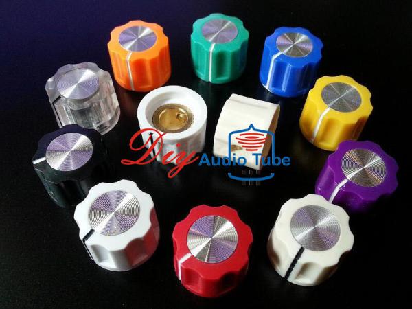 Transparent Plastic Guitar AMP Volume Knob For Boss Guitar Effect Pedal