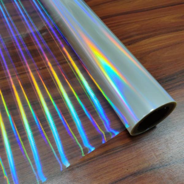 BOPP / PET Holographic Cold Foil Stamping 12 Micron Thickness
