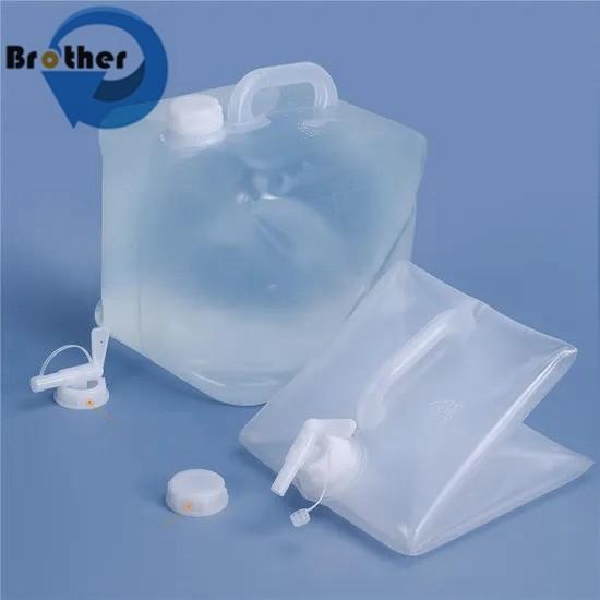 Folding 5L-20L Square Shape Plastic Soft Bucket Outdoor Use Water Bag with Carton for Drums Pails & Barrels Cubitainer