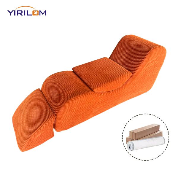 Diseño Extensible de un Asiento Plegable con Compresión al Vacío para Hogar, Oficina, Apartamento, Convertible