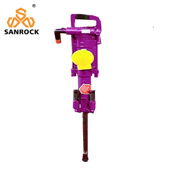 Perçage de roche à jambe d'air Portable Jack Hammer YT29 Machine de forage de roche pneumatique minière
