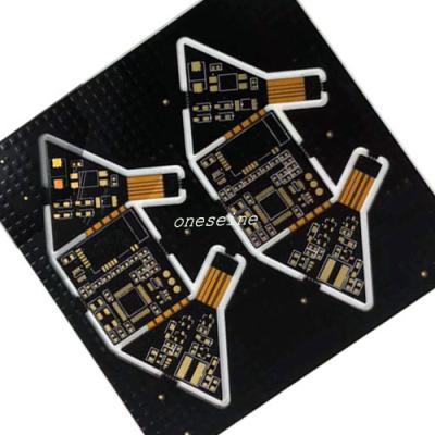 PCB de circuito rígido flexível personalizado de 6 camadas de fabricação de Shenzhen