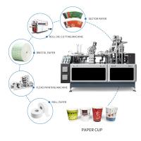 Customized 1.5-16oz Disposable Automatic Paper Cup Forming Machine High Speed