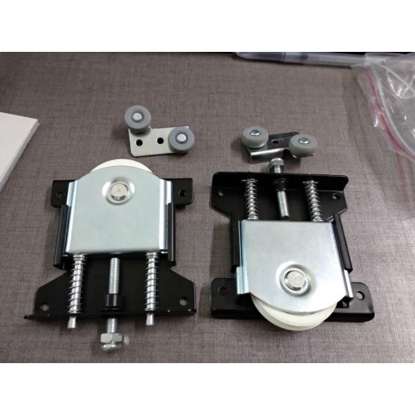 8.5cm*11cm Черный Сливер Южная Америка Сталь Тяжелое Движение Сдвижная дверь Роликовое колесо