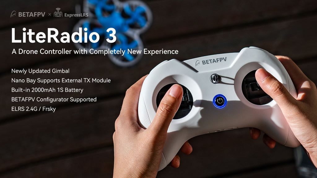 New BETAFPV LiteRadio 3 Radio Transmitter Support ExpressLRS Frsky Shadow Protocol For FPV Racing RC Drone Beginner