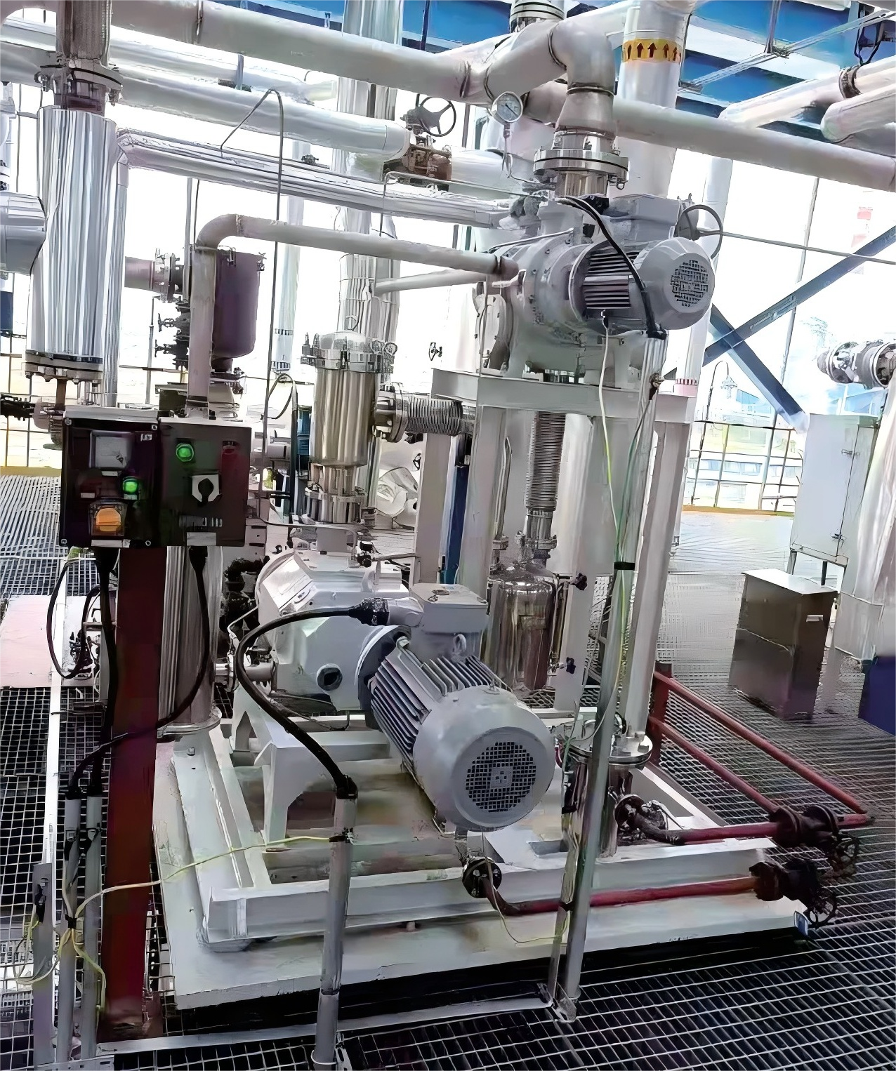 ZJPRotz Vacuum Rotary Variable Volume Mechanical Booster Pump For Vacuum Systems