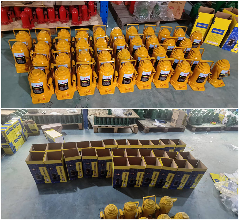 2 Ton - 50 Ton Portable Bottle Jack High Strength Hydraulic Jack For Lifting
