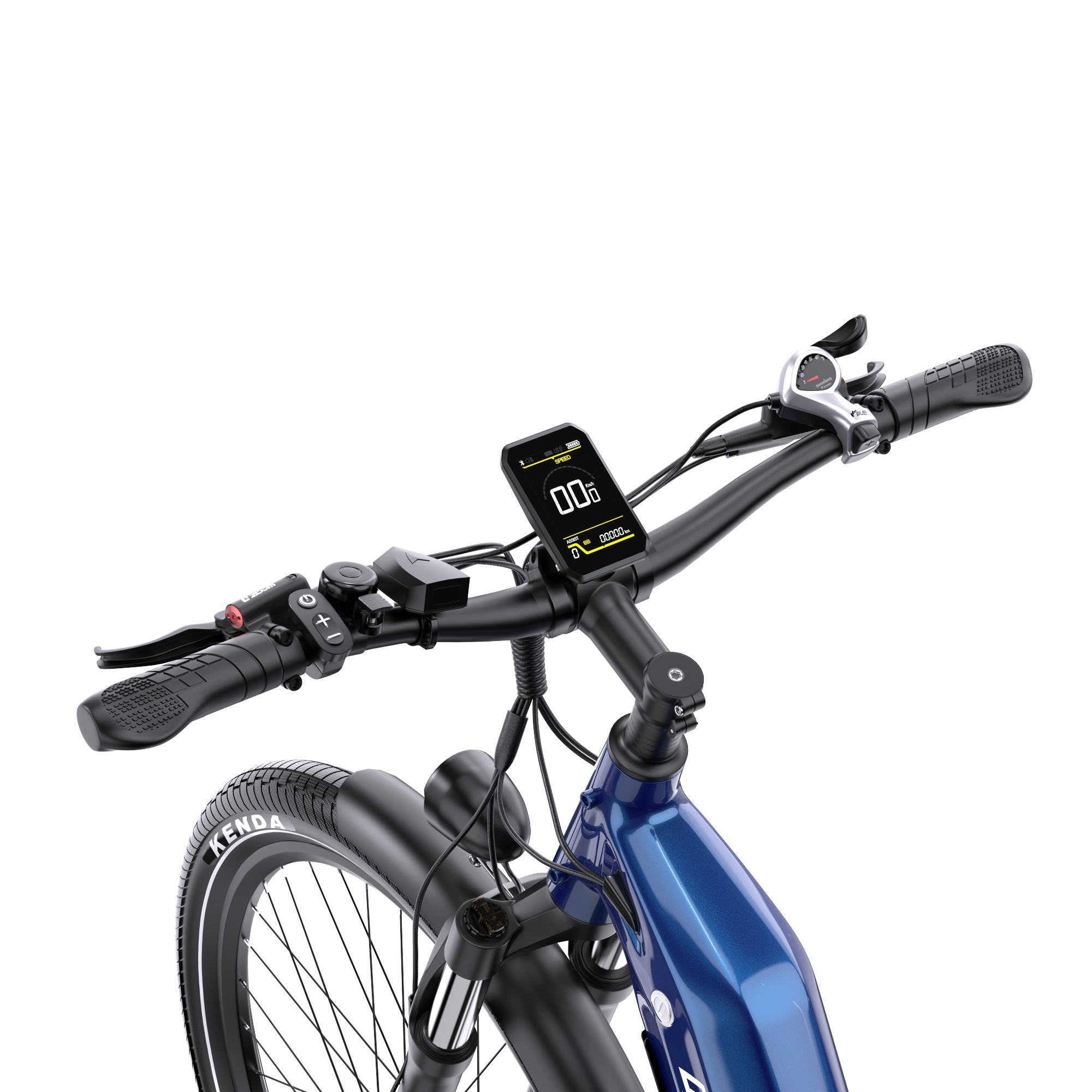 OT05 250W Urban Electric Bike 36V 18.2Ah City Hybrid E Bike With 27.5 Wheels