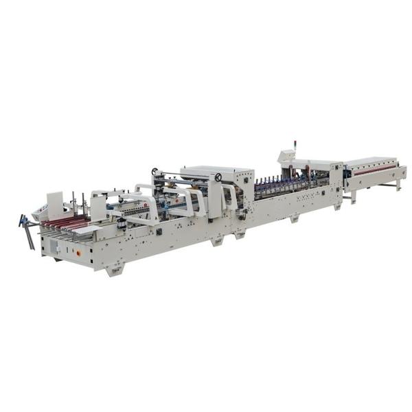 Automatic Crash Lock Bottom Box Folder Gluer Machine, Multi-function by gluing
