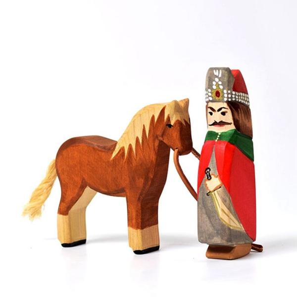 Multifunctional Small Handmade Wooden Animals Wooden Hedgehog Toy