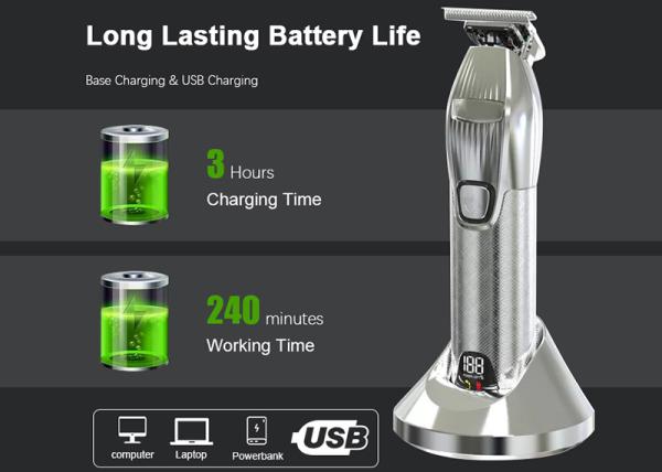 Waterproof Hair Cutting Trimmer Machine 10W With Low Noise T Blade