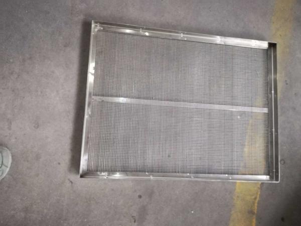 RK Bakeware China Foodservice Fritadora de ar de aço inoxidável Cadeia Grill Cadeia Fritadora de ar bandeja Rack de fio