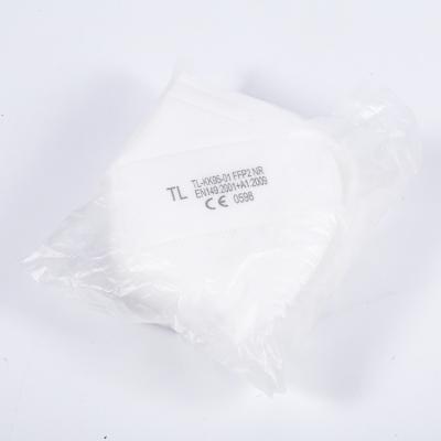 In stock KN95 Disposable Earloop 5 ply No woven Face Mask KN95
