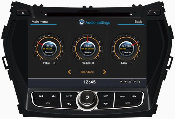 Ouchuangbo S100 Platform Car Kit for Hyundai IX45 /Santa Fe 2013 1G CPU Video DVD GPS Navigation