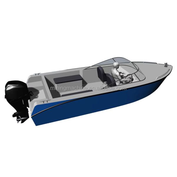 Inboard Engine Aluminum Patrol Boat Custom 5.5 Meters Length
