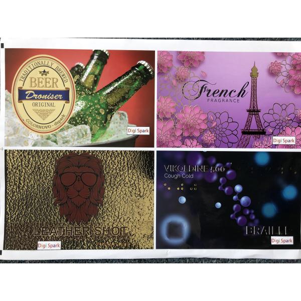 EcooGraphix Digital Label Varnishing And Foil Stamping Machine Label Embellishment Equipment