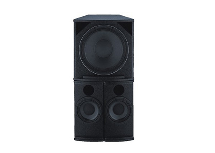 Black CVR 2 Way Crossover Column Array Speakers Full Range