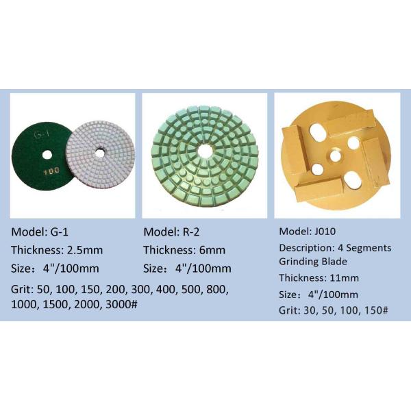 4 Grinding Plates 440V 710mm 11KW Marble Floor Polisher