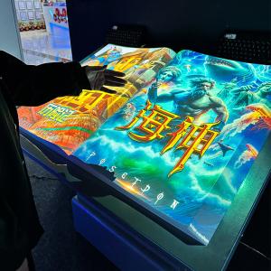 Novo Museu de Chegada AR Projeção Interativa de Livros Flip Book Para Sistema de