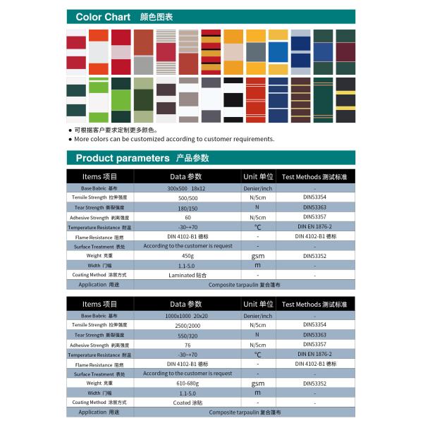 pvc outdoor striped tarpaulin Waterproof anti-uv  high sthengh fireproof