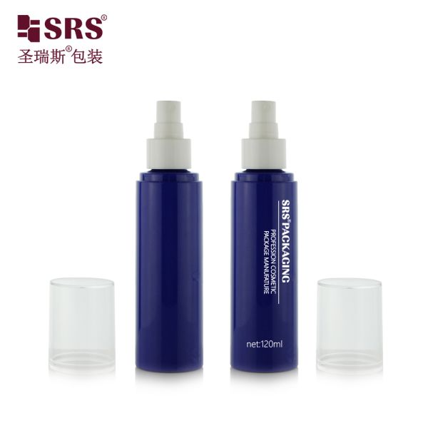T120D42N24 120ml PET Plastic Spray Pump Bottle For Fragrance Mist No Leakage Customization Color Logo