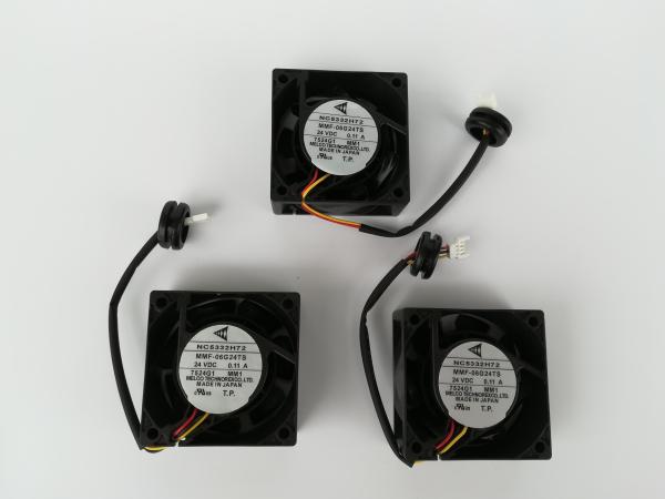 24V DC Melco Plc Fan , 90*90*25mm NC5332H72 MMF 06G24TS Inverter Ball Bearing Fan