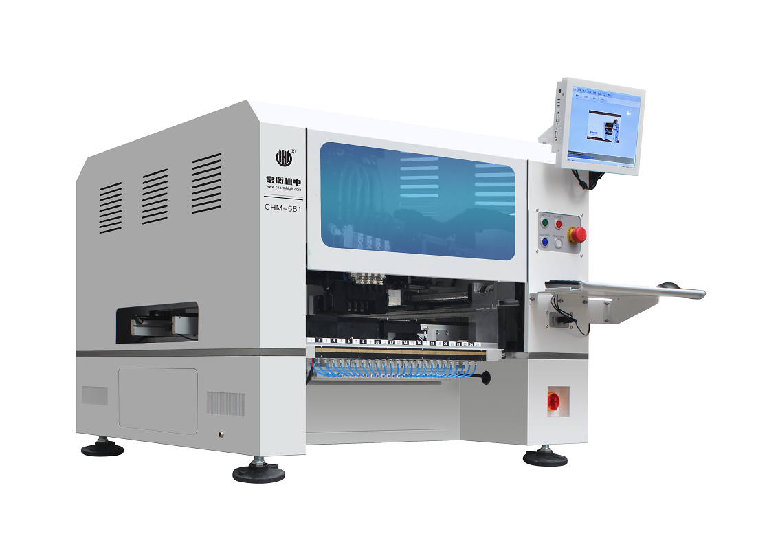 Charmhigh CHM551 SMD Pick And Place Machine высокая точность для 0201 / QFN / BGA