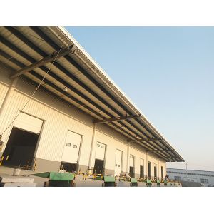 Lightweight Galvanized Steel Structure Warehouse , Modern Prefab Commercial Buildings