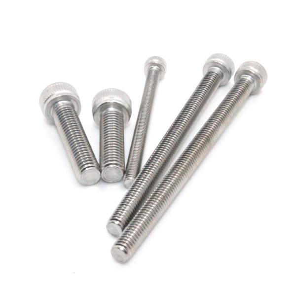 ISO9001 2015 Certified Metric Stainless Steel Nylon Coated Hex Socket Cap Screw Bolt