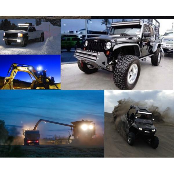 11 Inch 162W Led Off Road Light Bars For Trucks 11340 Lm Dust Proof