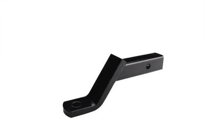 Black Steel Material Trailer Hitch Ball Receiver Tube For Tow Bar Ball Mount