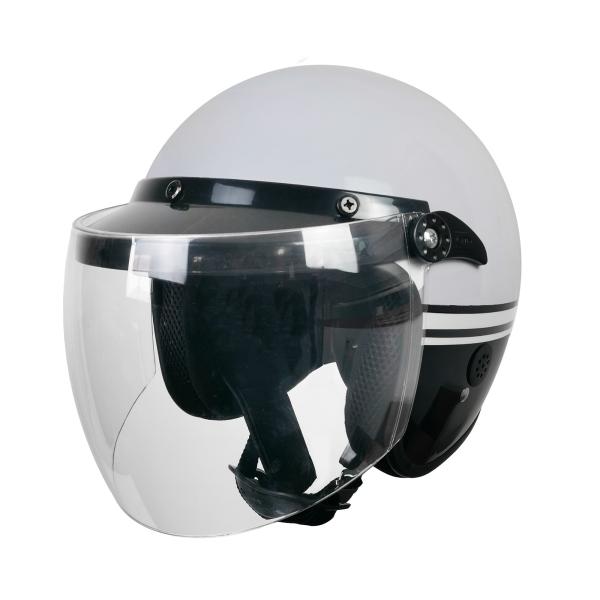 Casco de segurança para motociclistas de meio escudo facial para a norma CE DOT ECE
