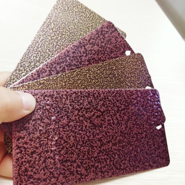 Outdoor Antique Finish Powder Coating Coffee Color European Standard