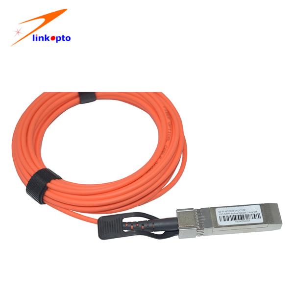 DDM 5m 10G SFP+ ao cabo da fibra de SFP+ 100M AOC Qsfp