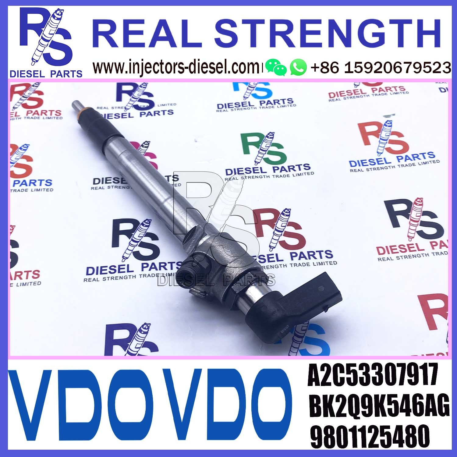 Инжектор дизельного топлива 5WS40745 A2C53307917 VDO 2.2HDi для Пежо Citroen Форда