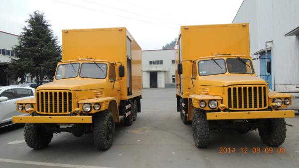 Euro3  6x6 150HP Dongfeng EQ5082XXYT3 Maintainance Truck