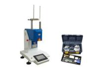Tester de índice de flujo de fusión a altas temperaturas con carga electrónica para la medición de la tasa de flujo de material plástico