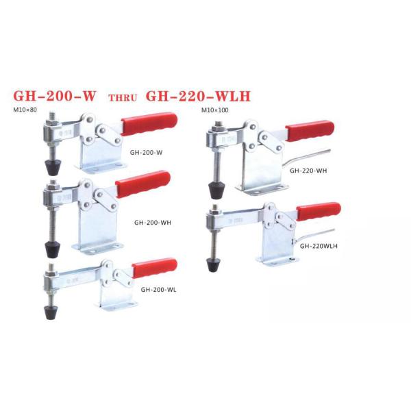 Horizontal Handle Toggle Clamp 200W Holding Capacity 400kg U Bar Flanged Base