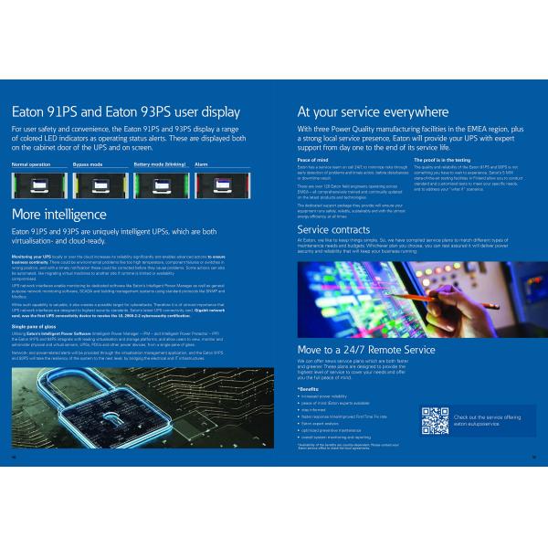 Модуль Eaton UPS серии 93PS 8-30 кВт 10 кВт 15 кВт 20 кВт 60 кВт 12 кВт 24 кВт батарея 3 фазы для замены питания серии 9355 кВт