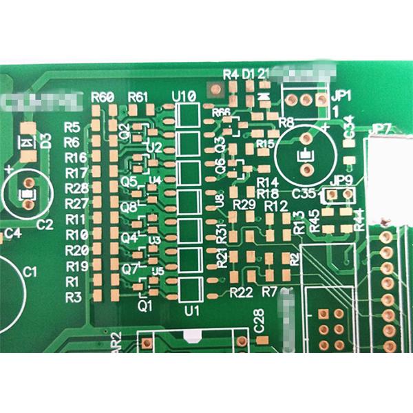 PCB&FR4 tratamiento superficial de múltiples capas rígido de ENIG/HASL de la serigrafía del &White de Soldermask del verde del PWB Board&