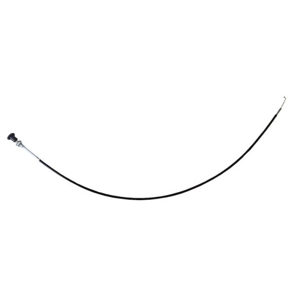 Сборка кабеля с черным круглым ручкой 940 мм длиной 76 мм Путешествие SS316 проволока