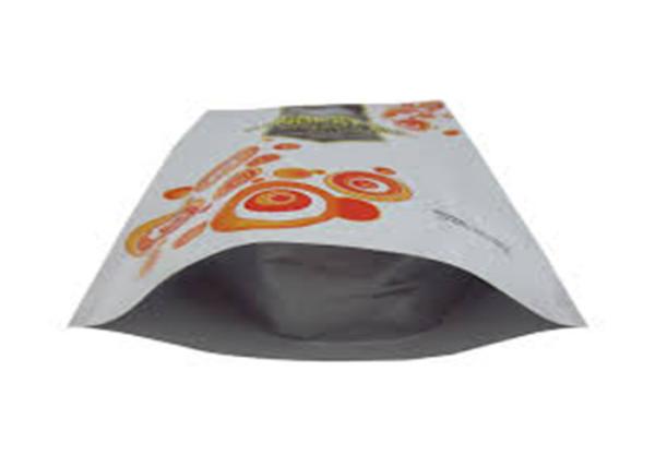 Zipper Plastic Pouch Aluminum Foil Packaging Bags 10 Colors Printing Smell Proof