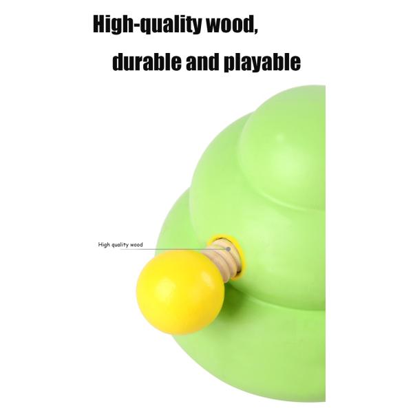 Early Childhood Development Nut Tree Disassembly Screw Wooden Toy ISO9001