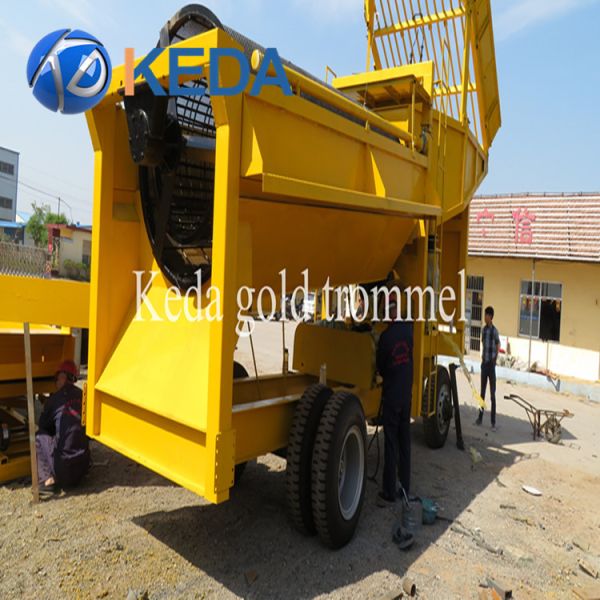 Stainless Steel Portable Dry Washer 220/380v For Gold Mining