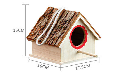 Поставки ремесел коробки вложенности птицы Paulownia удачи деревянные деревянные