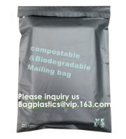 El correo biodegradable impreso empaqueta el mensajero de empaquetado de envío del anuncio publicitario