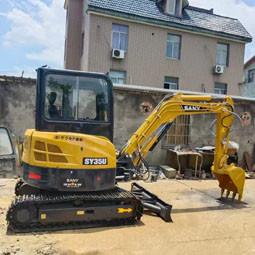 SANY 35U 3.5 Ton Hitachi Crawler Excavator Used Condition Small Capacity